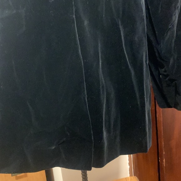 70’s KORET OF CALIFORNIA BLACK VELVET BLAZER ILGW HOLIDAYS CHRISTMAS - Picture 8 of 17